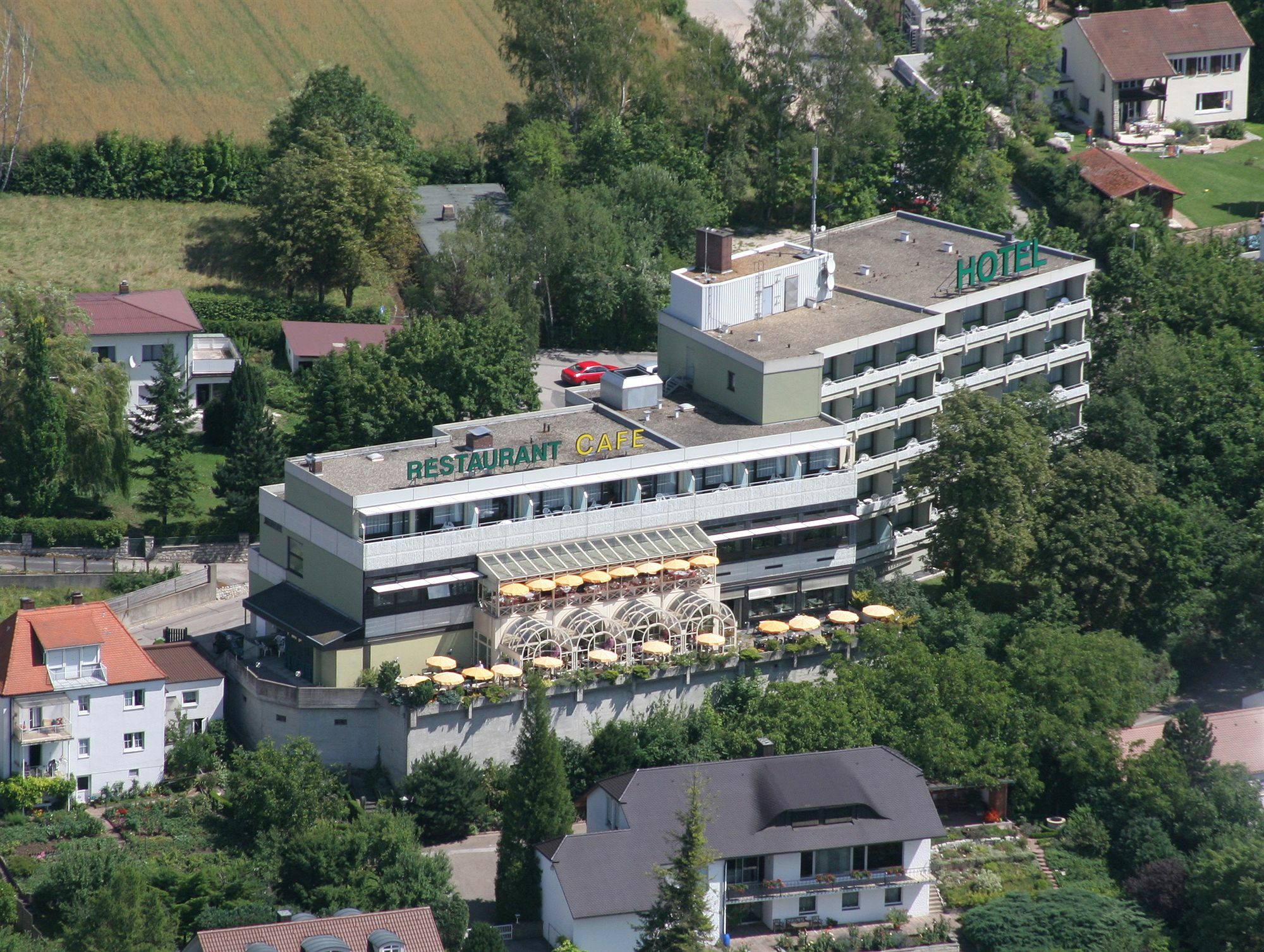 Hotel Am Drechselsgarten Ansbach Exteriör bild